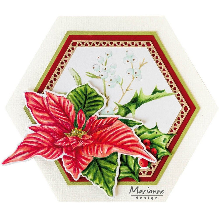 Marianne design • clear stamps tiny's art christmas twigs