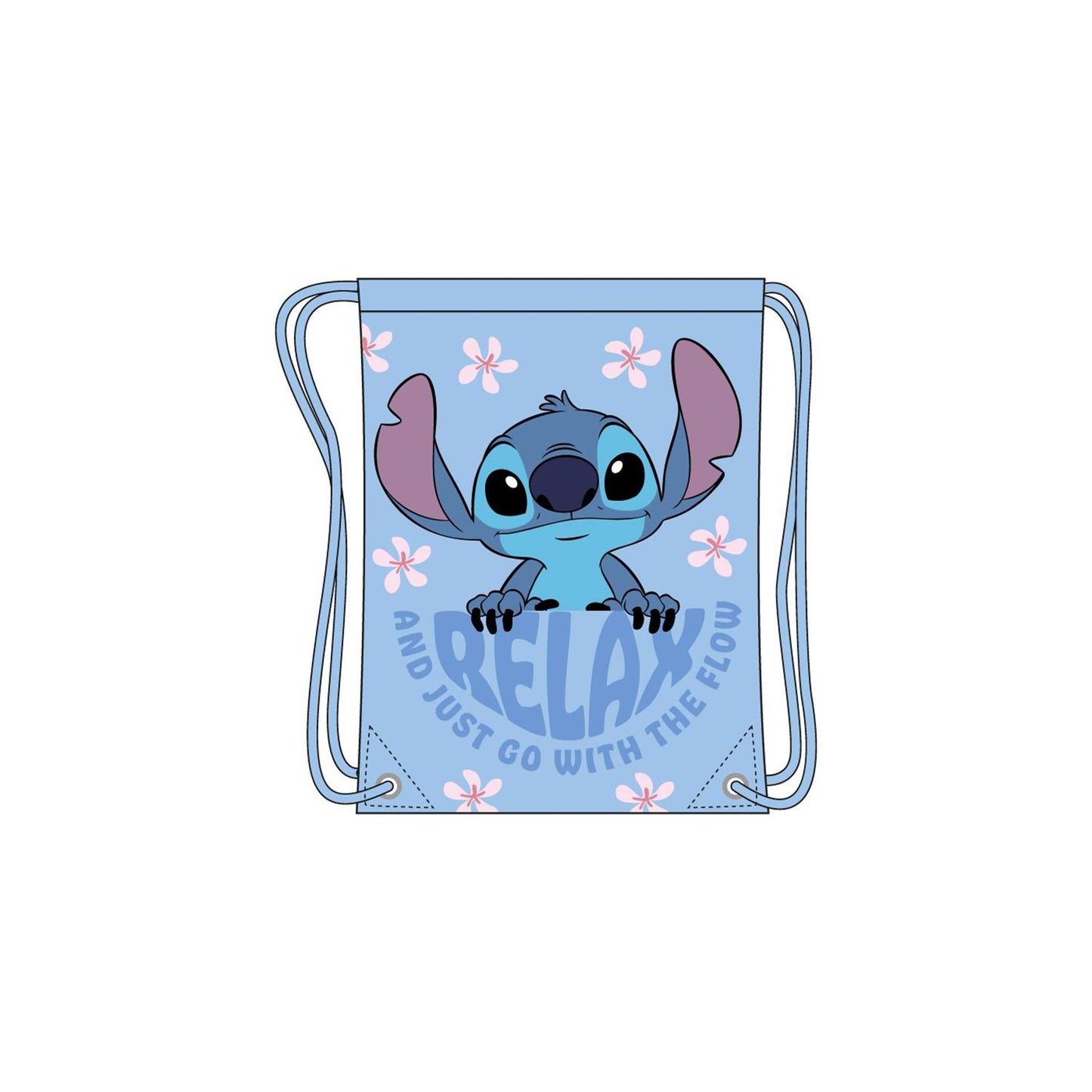 Borsa da palestra punto lilo 40x37,5 cm