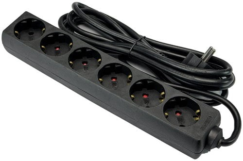 Cavo Tcd ra 6 vie 5m nero - 6672632