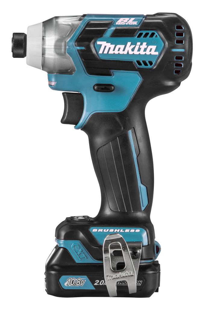 Makita td111dsaj 12 v max slagschroevendraaier 2,0 ah accu (2 st), lader, mbox