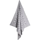 Asciugamano da chef grigio diamante grande 70x70 cm