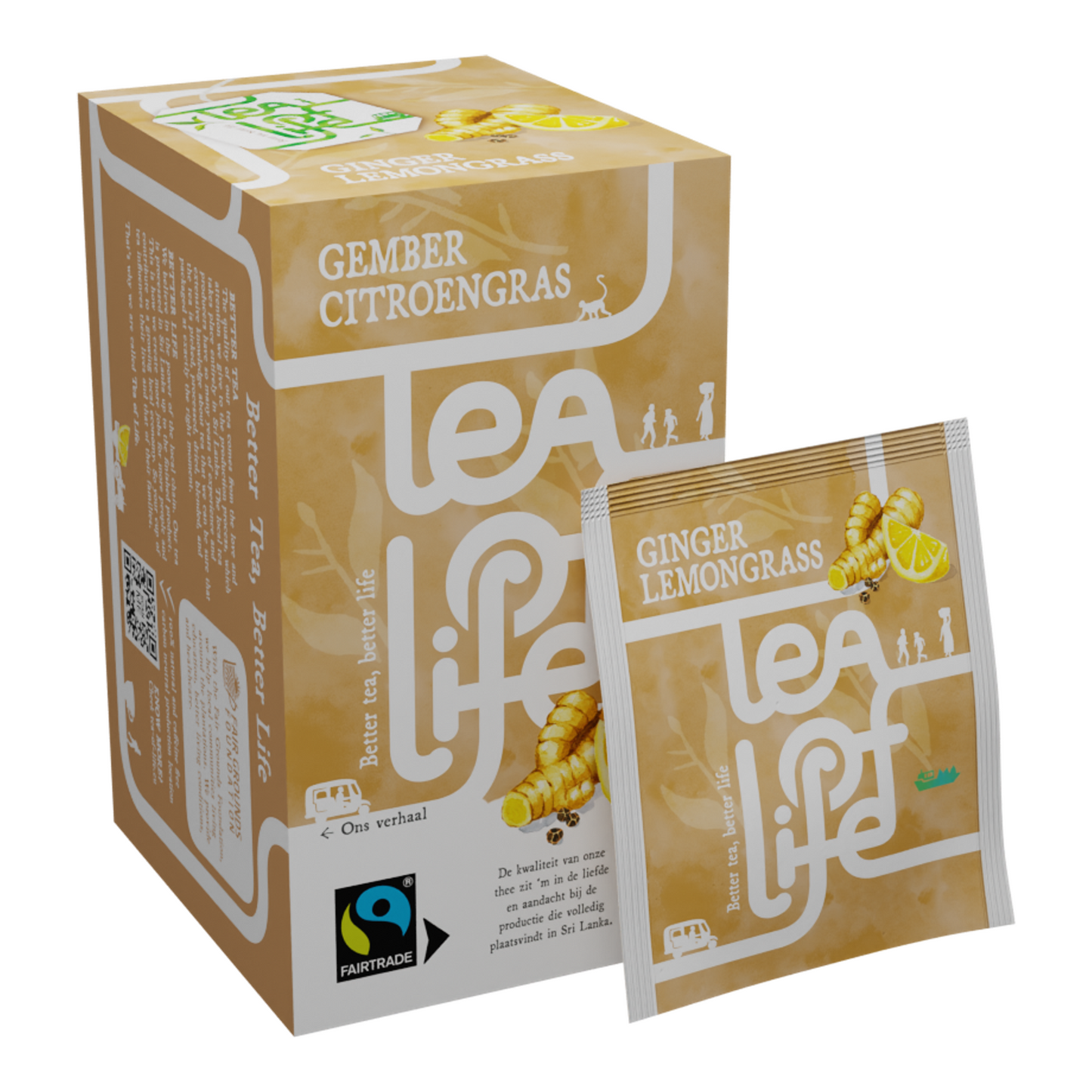 Tè della vita infuso di citronella e zenzero (100x1,25gr)
