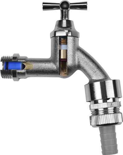 Grifo cerámico para lavadora Cornat. 90? 1 2 canales - tec304005