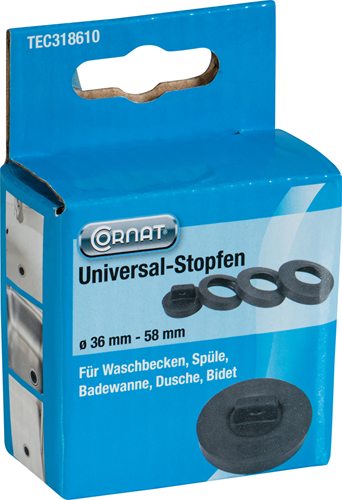 Tappo di scarico universale Cornat 36-58mm - tec318610