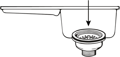 Vite cava Cornat per tazza sifone - tec352035
