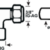 Cornat morsetto accoppiamento ch ginocchio 3 8vx10mm - tec582004