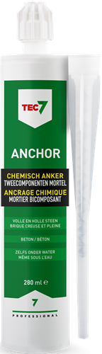 Anclaje químico Tec7 anclaje 280ml - 610148000