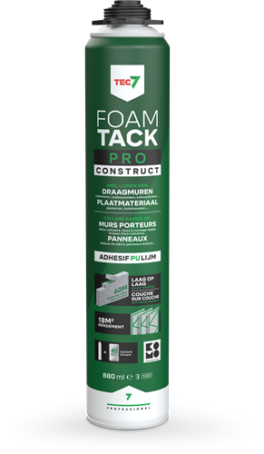 Tec7 Foam Tack Pro Costruttore | aerosol | 880ml-670008000