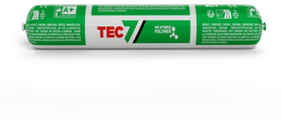 Sellador adhesivo y sellador Tec7 blanco (ral 9016) | salchicha | 400ml- 535209000