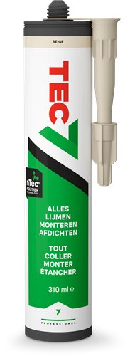 Kit universal de cartuchos Tec7 310ml beige - 535906000