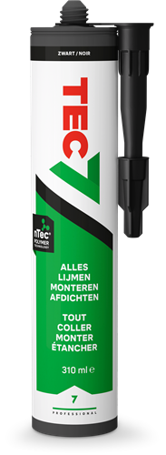 Tec7 cartridge universal kit 310ml black - 535106000