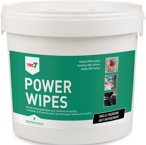 Toallitas limpiadoras Tec7 powerwipes 150 toallitas - 467035000