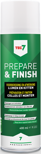 Tec7 prepare finish 400ml | voorbereiding en afwerking van lijmen en kitten - 120050000