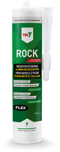 Tec7 roca gris transparente | cartucho 310 ml - 539306000