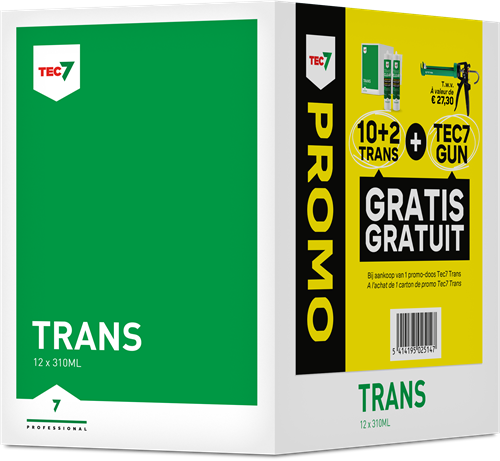 Sigillante per giunti trasparente Tec7 trans clear pattern 310ml - 539506000