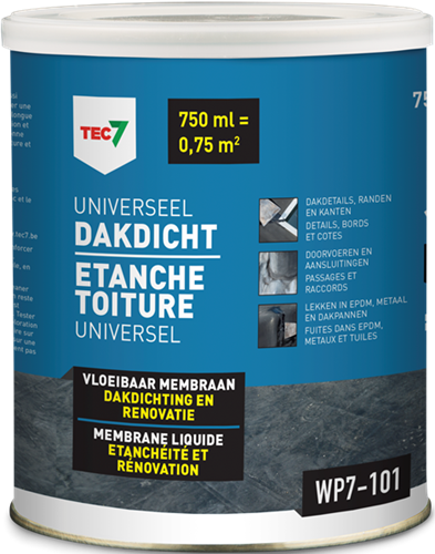 Tec7 wp7-101 lata universal para tejados 750ml - 602460000