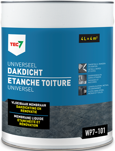 Tec7 wp7-101 cubo estanco universal para techo 4l - 602470000