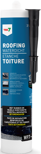Tec7 wp7-301 cartucho impermeable para techos 310ml - 602150000