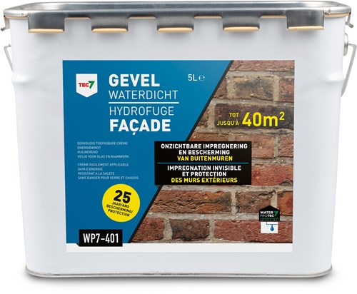 Tec7 wp7-401 cubo impermeable para fachada 5l - 602050000
