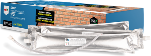Tec7 wp7-402 juego antihumedad ascendente 3 salchichas de 550 ml - 602060000