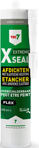 Tec7 cartucho x-seal 310 ml, gris hormigón - 528015000