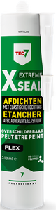 Tec7 x-seal wit, patroon, 310 ml | alles en overal afdichten - 528009000