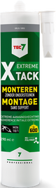 Kit de montaje rápido de cartucho Tec7 x-tack 290ml gris - 534535000