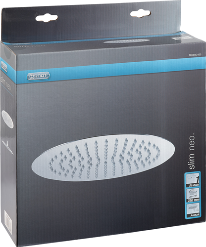 Alcachofa de ducha Cornat slim neo round ch - tecbw3405