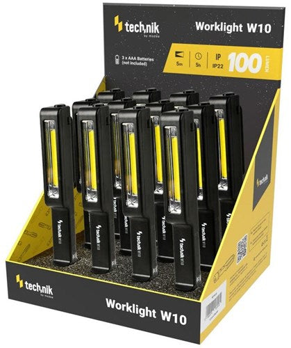 Lampada da lavoro Technik LED cob con magnete 3xaaa 100 lumen - 5720150