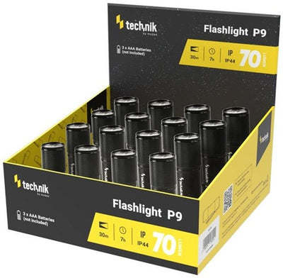 Technik Linterna LED aluminio 3xaaa 70 lúmenes - 5720130