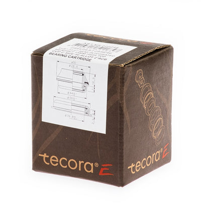 Tecora e auricular 1 1 8 1 1 2 pulgadas semi-integrado.45-45 negro