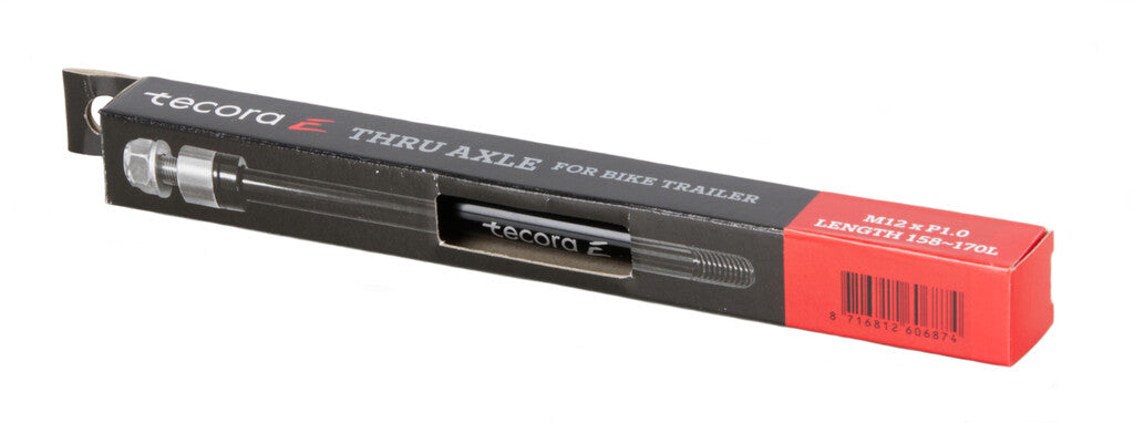 Tecora e steekas fietstrailer m12 x p1.0 lengte 158~170mm