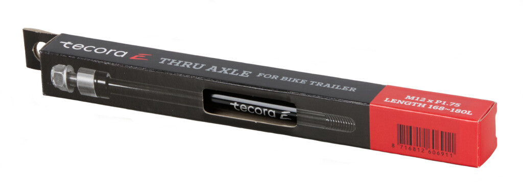 Tecora e steekas fietstrailer m12 x p1.75 lengte 168~180mm