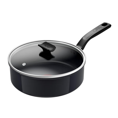 Tefal C47632 Cambia padella in ceramica nera 24 cm nero
