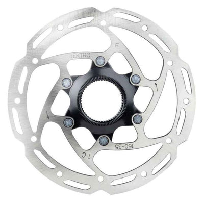 Tektro Disc brake Rotor TR160-35 Ø160mm, Centerlock, Silver