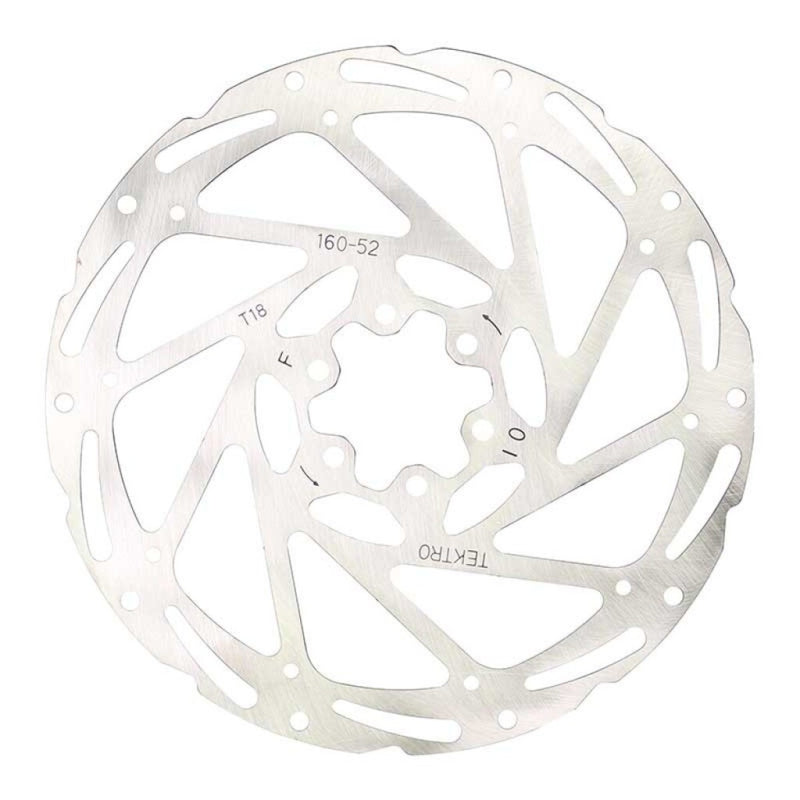 Rotore freno a disco tektro TR160-52 Ø160mm, argento