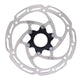 Rotor de freno de disco Tectro TR180-35 Ø180 mm, Centerlock, plata