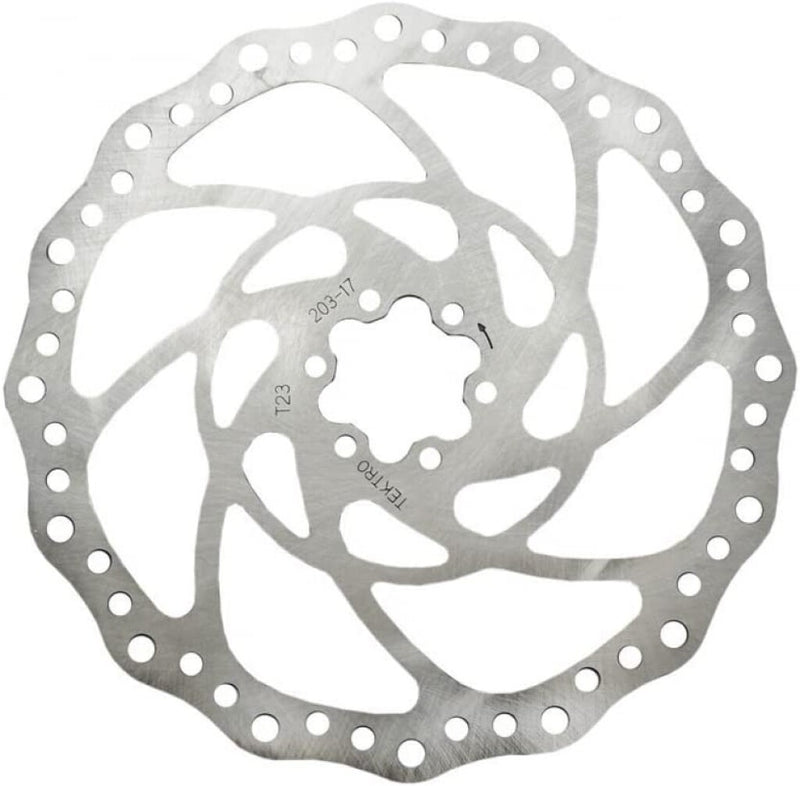 Tektro schijfrem rotor tr140-25 ø140mm, 2pc. centerlock, zlv