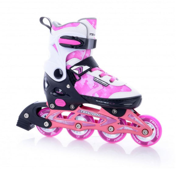 Patines en línea Dasty 82A Softboat rosa Tamaño 33-36