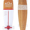 Flusso di longboard 109 x 23 cm bianco bianco