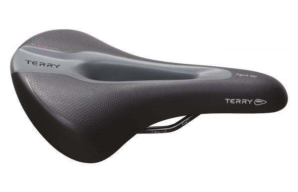 Terry zadel Figura gel dames zwart