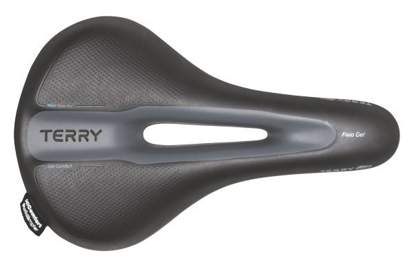 Terry Saddle Fisio Flex Gel uomini neri