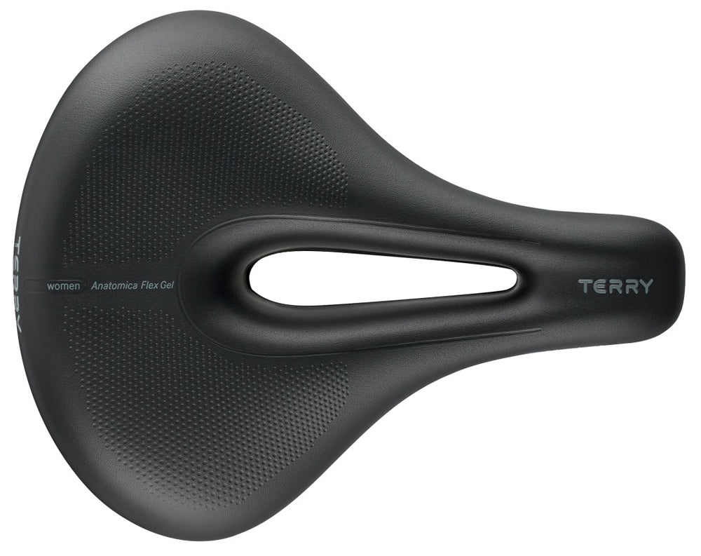 Terry Saddle Anatomica Flex Gel Ladies Black