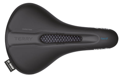 Terry zadel Fisio GT heren zwart
