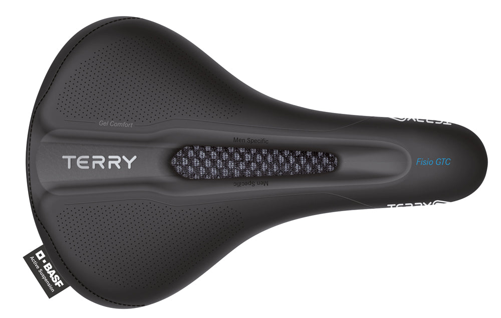Terry Saddle Fisio GTC Gel Heren Black