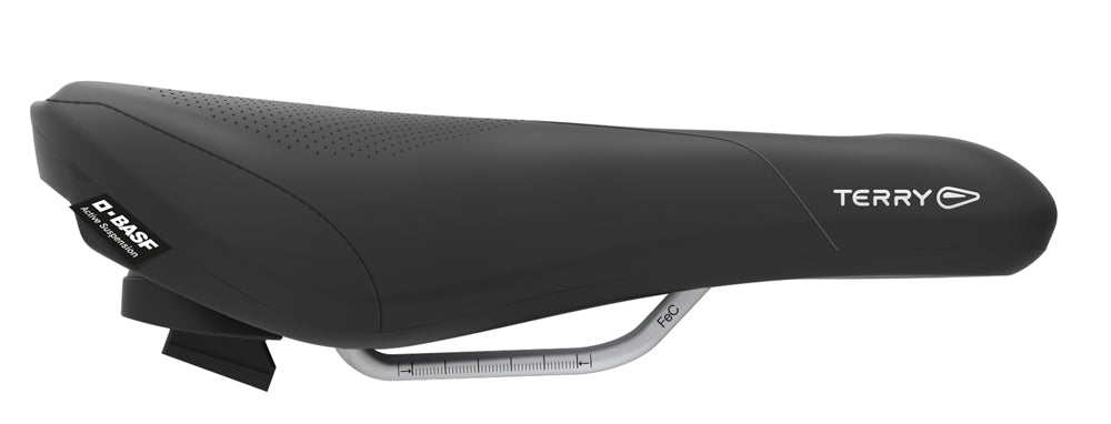 Terry Saddle Fisio GTC Gel Heren Black