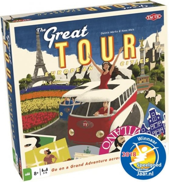 Gioco il grande tour, prendi l'autobus in un'avventura in Europa