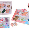 Jouéco the wildies family puzzel zachte vakjes