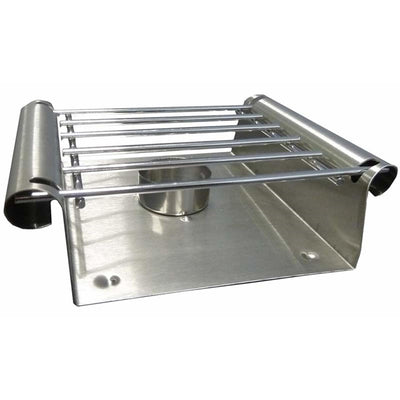 Aro houseware thee rechaud theelicht rvs 17x15cm 1-pit