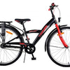 Volare Thombike Kinderfiets - Jongens - 26 inch - Zwart Rood - 3 versnellingen